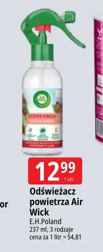E.Leclerc Odświeżacz powietrza raspberry Air Wick Active Fresh oferta