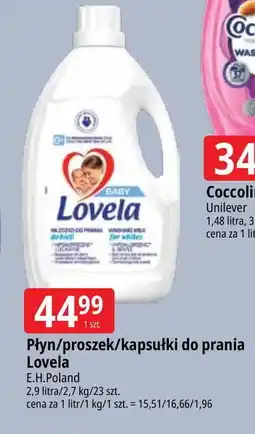 E.Leclerc Kapsułki do prania bieli i kolorów Lovela Baby oferta