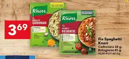 Lewiatan Fix Spaghetti Knorr Carbonara 38 g, Bolognese 41 g oferta