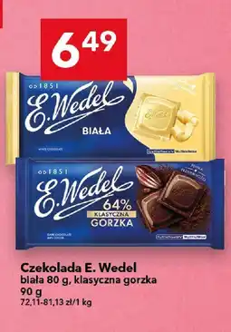 Lewiatan Czekolada E. Wedel biała, klasyczna gorzka oferta