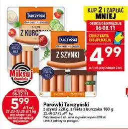 Lewiatan Parówki Tarczyński oferta