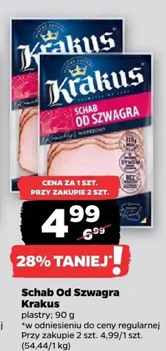 Netto Schab Od Szwagra, plastry Krakus oferta
