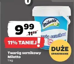 Netto Twaróg sernikowy Miletto oferta