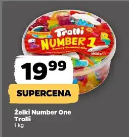 Netto Żelki Number One Trolli oferta