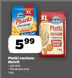 Netto Płatki owsiane górskie Melvit oferta
