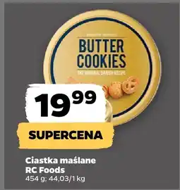 Netto Ciastka maślane Butter Cookies RC Foods oferta