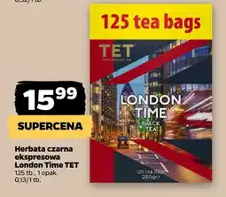 Netto Herbata czarna ekspresowa London Time TET oferta