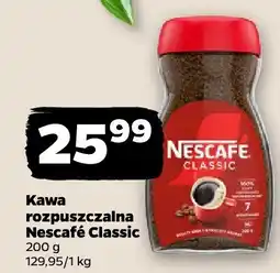 Netto Kawa rozpuszczalna Classic 200 g Nescafé oferta