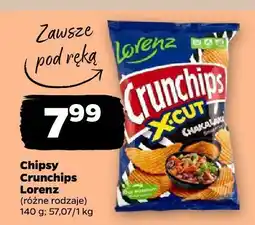 Netto Chipsy Crunchips, różne rodzaje Lorenz oferta
