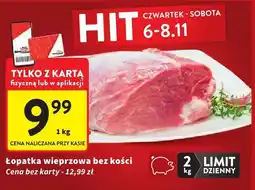 Intermarche Łopatka wieprzowa bez kości Intermarche oferta