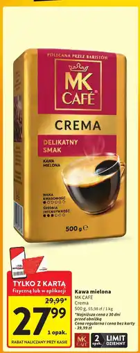 Intermarche Kawa mielona Crema MK CAFÉ oferta