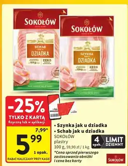 Intermarche Schab jak u dziadka Sokołów oferta