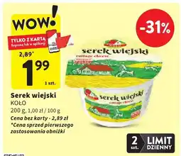 Intermarche Serek wiejski KOŁO oferta