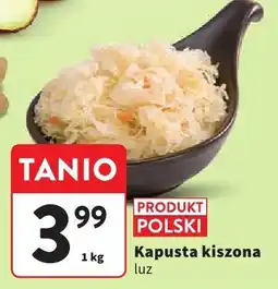 Intermarche Kapusta kiszona luz Intermarche oferta