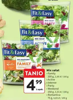 Intermarche Mix sałat Fit&Easy Family oferta
