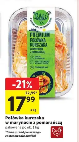 Intermarche Połówka kurczaka w marynacie z pomarańczą pakowana po ok. 1 kg Velvet oferta
