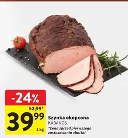 Intermarche Szynka okopcona KABANOS oferta