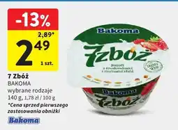 Intermarche Jogurt 7 Zbóż Bakoma oferta