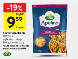 Intermarche Ser w wiorkach APETINA wybrane rodzaje oferta