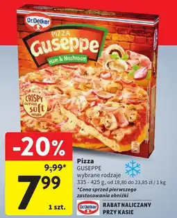 Intermarche Pizza Guseppe oferta