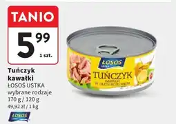 Intermarche Tuńczyk kawałki Łosoś Ustka wybrane rodzaje 170 g / 120 g oferta