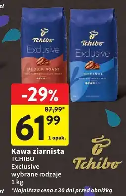 Intermarche Kawa ziarnista TCHIBO Exclusive oferta