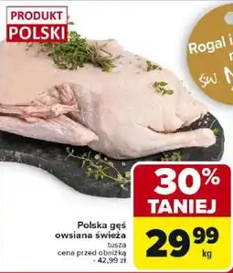 Carrefour Polska gęś owsiana świeża oferta