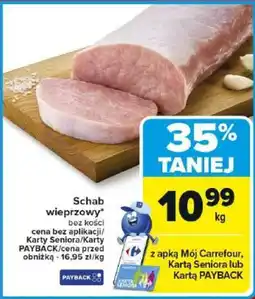 Carrefour Schab wieprzowy oferta
