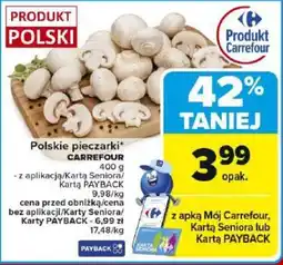 Carrefour Polskie pieczarki CARREFOUR oferta