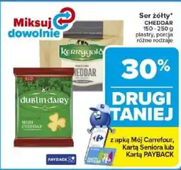 Carrefour Ser żółty CHEDDAR oferta