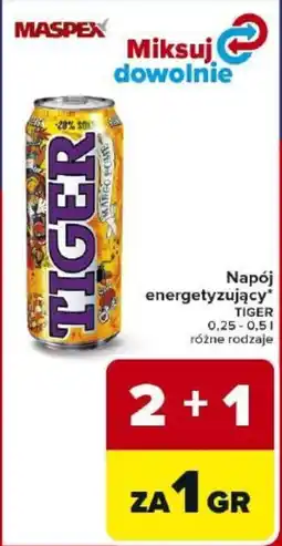 Carrefour Napój energetyzujący TIGER oferta