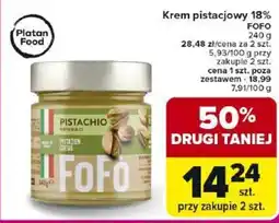 Carrefour Krem pistacjowy 18% FOFO oferta