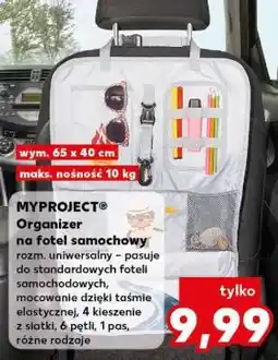Kaufland MYPROJECT Organizer na fotel samochodowy oferta