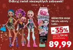 Kaufland MONSTER HIGH Ukryte sekrety Lalka oferta