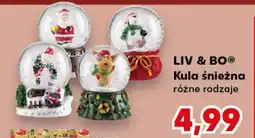 Kaufland LIV & BO Kula śnieżna oferta