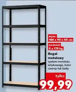 Kaufland Regał metalowy oferta