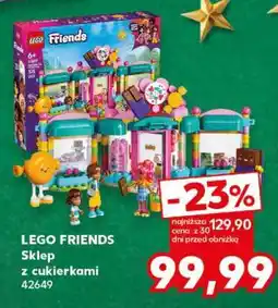 Kaufland LEGO FRIENDS Sklep z cukierkami 42649 oferta