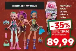 Kaufland MONSTER HIGH Ukryte sekrety Lalka oferta