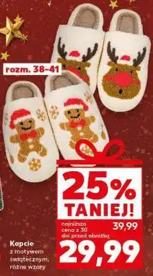 Kaufland Kapcie oferta