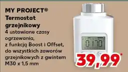Kaufland MY PROJECT Termostat grzejnikowy oferta