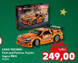 Kaufland LEGO TECHNIC Fast and Furious Toyota Supra MK4 oferta