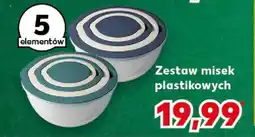 Kaufland Zestaw misek plastikowych oferta