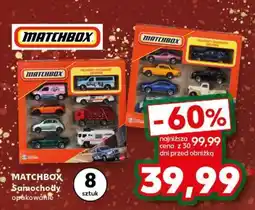 Kaufland MATCHBOX Samochody, opakowanie oferta