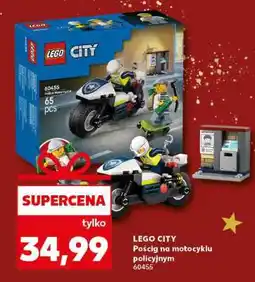 Kaufland LEGO CITY Pościg na motocyklu policyjnym oferta