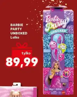 Kaufland BARBIE PARTY UNBOXED Lalka oferta
