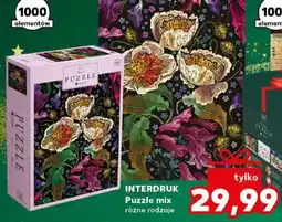 Kaufland INTERDRUK Puzzle mix oferta