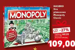 Kaufland HASBRO Gra planszowa Monopoly Classic oferta