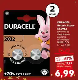 Kaufland DURACELL Baterie litowe DL2032 oferta