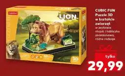 Kaufland CUBIC FUN Puzzle 3D w kształcie zwierząt oferta