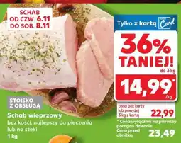 Kaufland Schab wieprzowy oferta